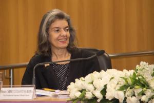 Ministra Cármen Lúcia, do STF: ¿A Justiça, quando tarda, falha. O Judiciário tem que ser célere¿ (foto: Brunno Dantas)