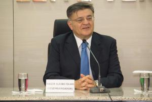 O desembargador Nagib ministrou palestra sobre a era dos direitos versus a era do terror
