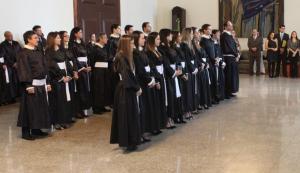 Solenidade de posse de remoção de 33 juízes, além de uma permuta entre dois magistrados, de acordo com os editais nº 17 e 18/2015 (Foto: Gustavo Lethier/TJRJ)