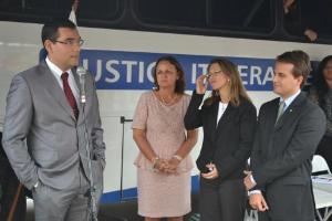 O Chefe de Gabinete, Geraldo Aymoré Junior, representa o Corregedor-Geral da Justiça, Des. Azevedo Pinto.