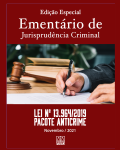 Lei n° 13.964, 2019 – Pacote Anticrime - Dezembro de 2021