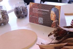Qr code para exposições virtuais temáticas