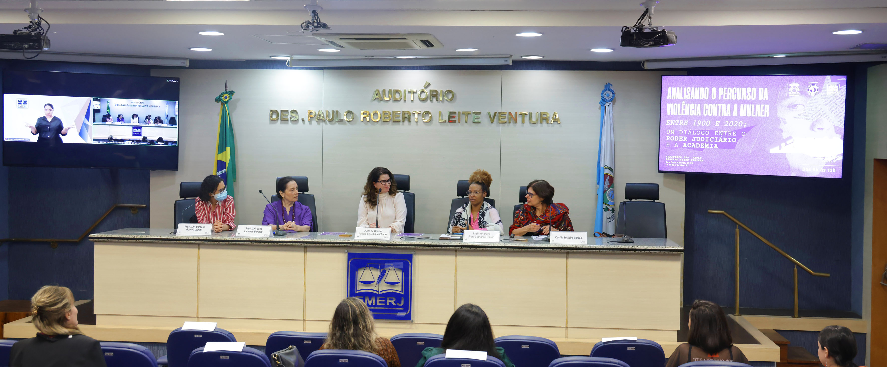 2º Seminário Analisando o percurso da violência contra a mulher entre 1900 e 2020: um diálogo entre o Poder Judiciário e a Academia